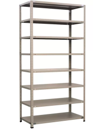 Стеллаж металлический Титан МС-500 2500х1500х600 8 полок Стеллаж металлический Титан МС-500 2500х1500х600 8 полок