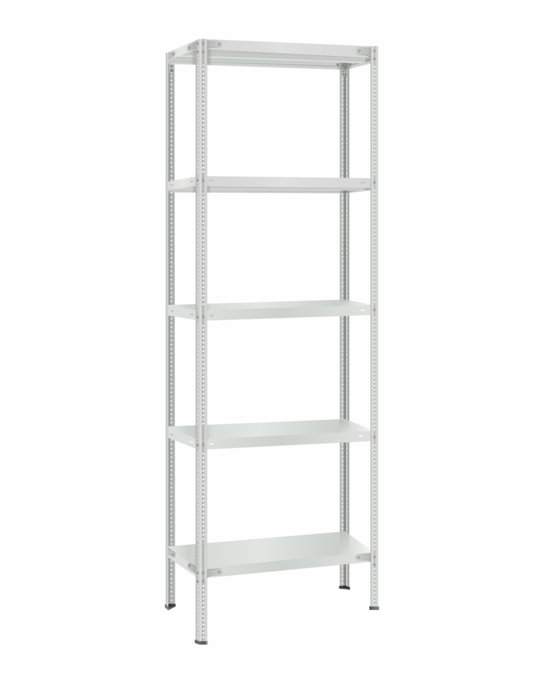 Стеллаж металлический Титан МС-500 2300х700х500 5 полок купить в Мурманске