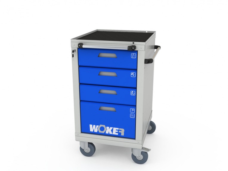 Тумба для инструментов мобильная WOKER PRO 04 M купить в Мурманске