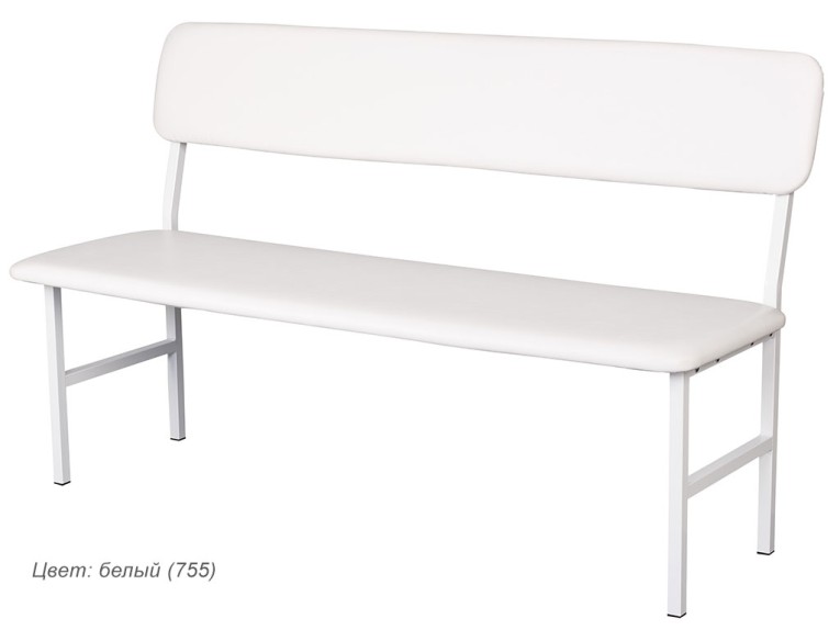 Банкетка терапевтическая МД БС (Белый) купить в Мурманске Банкетка терапевтическая МД БС (Белый) купить в Мурманске