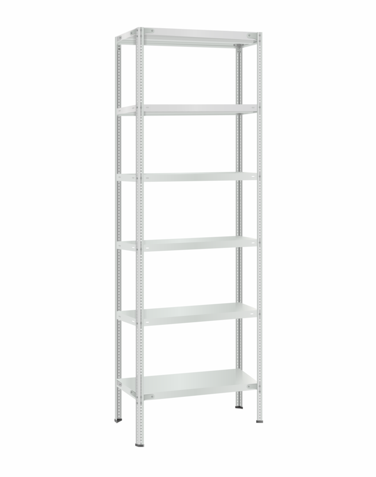 Стеллаж металлический Титан МС-500 2300х700х500 6 полок купить в Мурманске Стеллаж металлический Титан МС-500 2300х700х500 6 полок купить в Мурманске