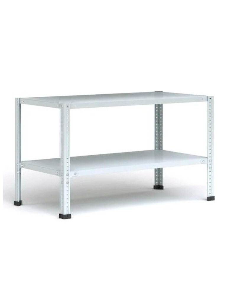 Стеллаж металлический Титан МС-500 1500х700х600 2 полки купить в Мурманске