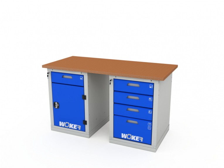 Верстак двухтумбовый WOKER PRO 2204.1500 купить в Мурманске Верстак двухтумбовый WOKER PRO 2204.1500 купить в Мурманске
