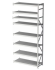 Дополнительная секция MS Profi 2000x1200x800 8 полок купить в Мурманске