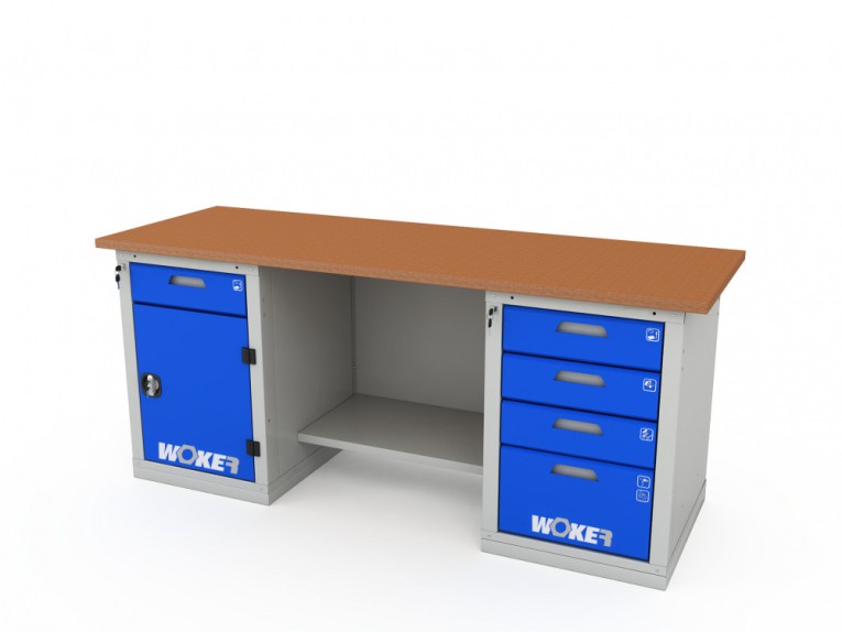 Верстак двухтумбовый WOKER PRO 2204.2000 купить в Мурманске Верстак двухтумбовый WOKER PRO 2204.2000 купить в Мурманске