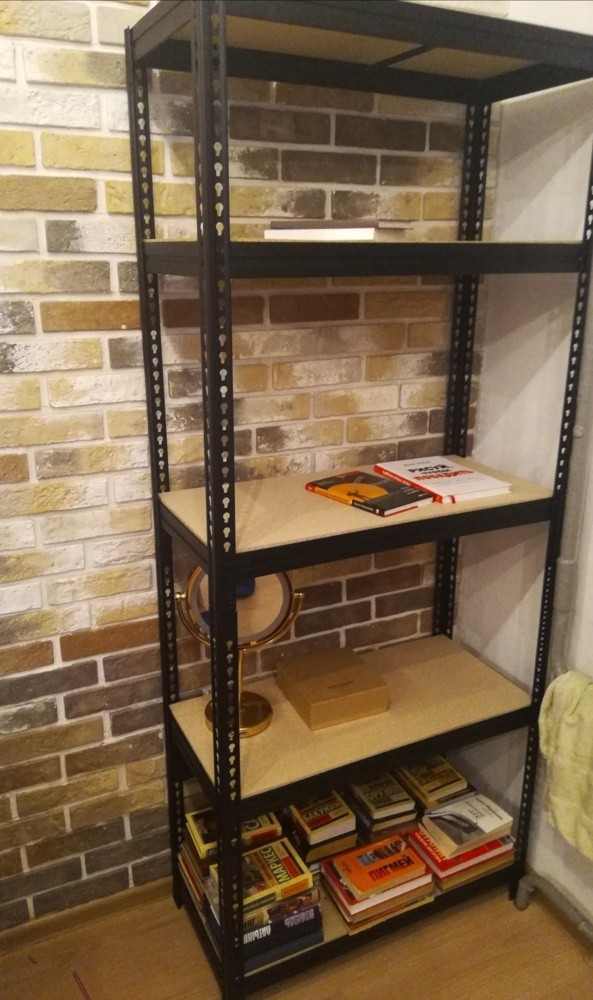 Стеллаж быстросборный ЛОФТ (SBL) 180х75х35 5 полок купить в Мурманске Стеллаж быстросборный ЛОФТ (SBL) 180х75х35 5 полок купить в Мурманске