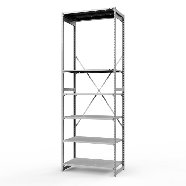 Стеллаж металлический ТСУ Универсал, 3000х1060х600 мм.Штанги: 1шт. Полки: металл перф. 6 шт. купить в Мурманске Стеллаж металлический ТСУ Универсал, 3000х1060х600 мм.Штанги: 1шт. Полки: металл перф. 6 шт. купить в Мурманске