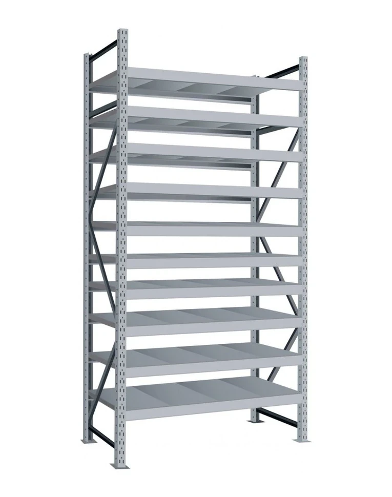Стеллаж грузовой Диком СТ-051 6000х2100х650 с 10 ярусами, основное фото