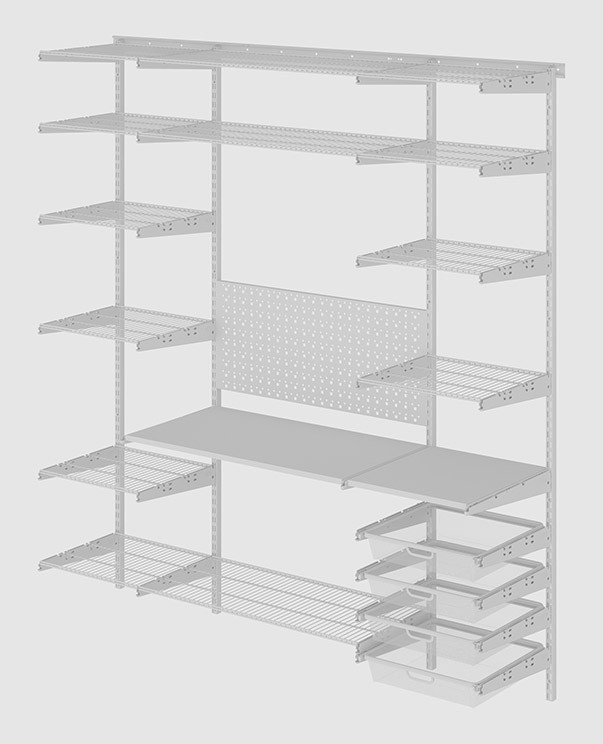 Гардеробная система Практик Home Гараж 2 купить в Мурманске Гардеробная система Практик Home Гараж 2 купить в Мурманске