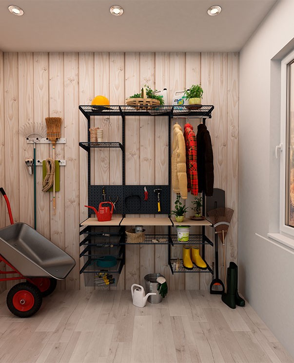 Гардеробная система Практик Home Дача 1 купить в Мурманске Гардеробная система Практик Home Дача 1 купить в Мурманске