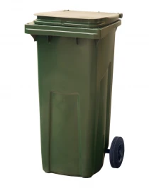 Мусорный контейнер 120л. зелёный