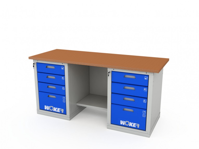 Верстак двухтумбовый WOKER PRO 2404.1800 купить в Мурманске Верстак двухтумбовый WOKER PRO 2404.1800 купить в Мурманске