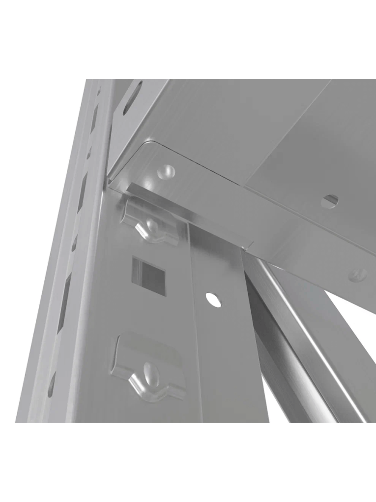 Стеллаж MS U 3000x1200x800 5 полок (400 кг, перф) купить в Мурманске Стеллаж MS U 3000x1200x800 5 полок (400 кг, перф) купить в Мурманске