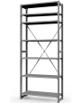 Стеллаж ТСУ 2500x1500x300 7 полок (150 кг, перф)