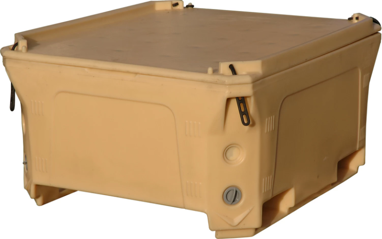 Контейнер 1230х1030х650 мм бежевый с крышкой купить в Мурманске Контейнер 1230х1030х650 мм бежевый с крышкой купить в Мурманске