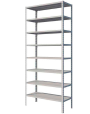 Стеллаж MS Standart 2550х1000х400 8 полок Стеллаж MS Standart 2550х1000х400 8 полок