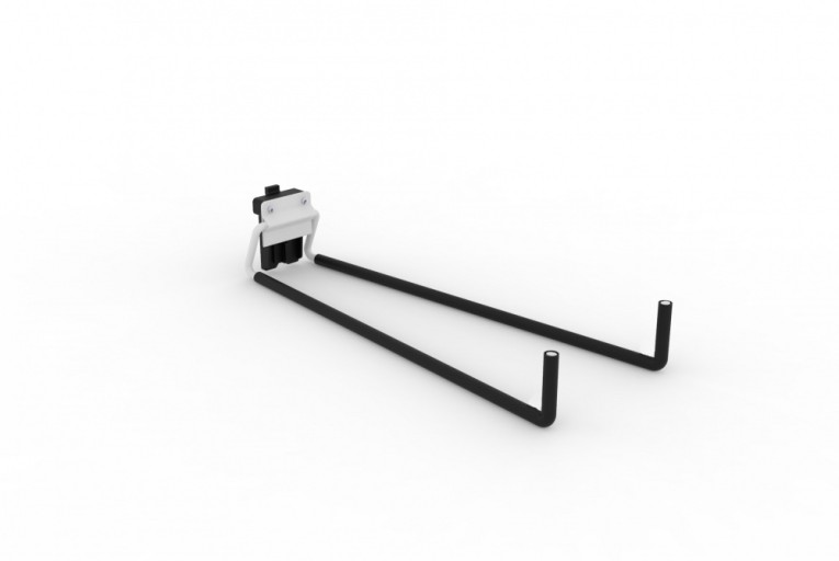 Держатель универсальный крюк двойной длинный купить в Мурманске