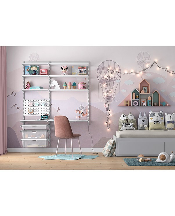 Гардеробная система Практик Home Детская 1 купить в Мурманске Гардеробная система Практик Home Детская 1 купить в Мурманске