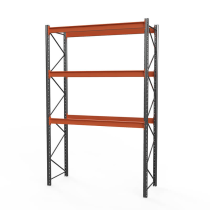 Стеллаж паллетный СПЛ 2000х1800х1100 3 яруса (1300/9700) Стеллаж паллетный СПЛ 2000х1800х1100 3 яруса (1300/9700)