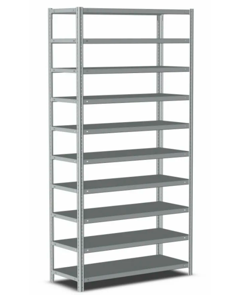 Стеллаж металлический Титан МС-500 1800х1500х500 10 полок купить в Мурманске Стеллаж металлический Титан МС-500 1800х1500х500 10 полок купить в Мурманске