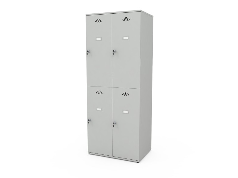 Шкаф гардеробный металлический COMFORT 2000/24 (800) купить в Мурманске