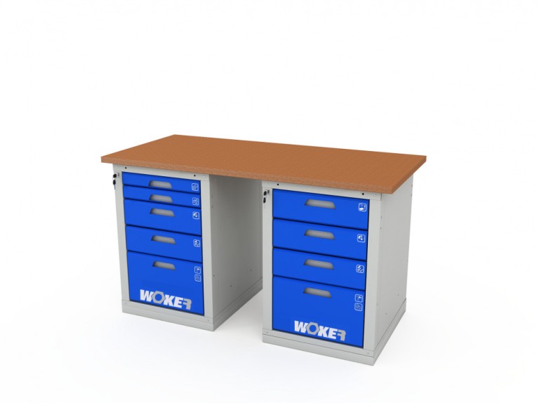 Верстак двухтумбовый WOKER PRO 2505.1500 купить в Мурманске Верстак двухтумбовый WOKER PRO 2505.1500 купить в Мурманске