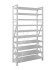 Стеллаж MS U 2000x1200x600 10 полок (400 кг, металл) купить в Мурманске