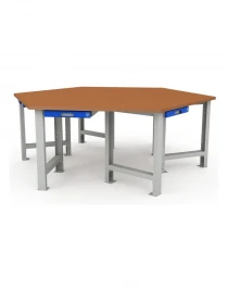 Стол шестиместный WOKER PRO 6000.2500