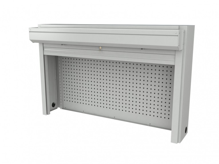 Экран перфорированный с роллетой 1500 мм купить в Мурманске Экран перфорированный с роллетой 1500 мм купить в Мурманске