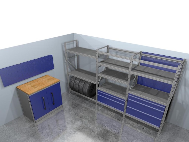 Стеллажная система хранения №1 Гараж купить в Мурманске Стеллажная система хранения №1 Гараж купить в Мурманске