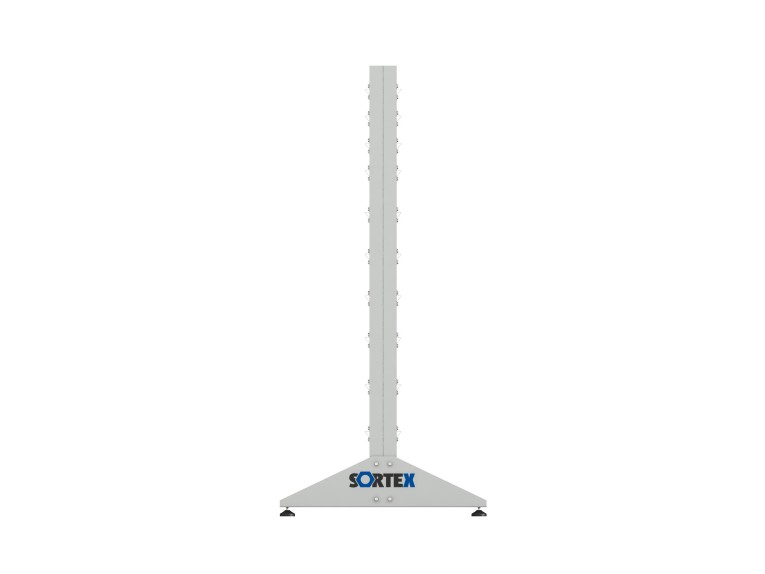 Стеллаж для пластиковых лотков SORTEX двухсторонний 1800x1000x800.05 купить в Мурманске Стеллаж для пластиковых лотков SORTEX двухсторонний 1800x1000x800.05 купить в Мурманске