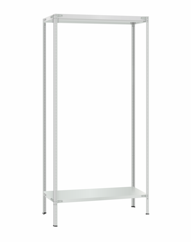 Стеллаж металлический Титан МС-500 3000х1000х500 2 полки купить в Мурманске Стеллаж металлический Титан МС-500 3000х1000х500 2 полки купить в Мурманске