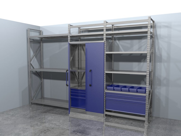 Стеллажная система хранения №3 Гараж купить в Мурманске