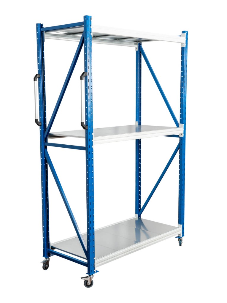 Стеллаж мобильный БиКом СТ-4 300x180x50 3 полки купить в Мурманске Стеллаж мобильный БиКом СТ-4 300x180x50 3 полки купить в Мурманске