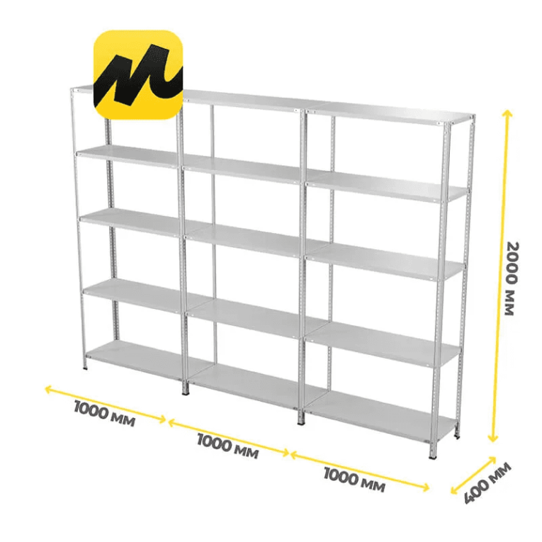 Стеллаж ПВЗ Яндекс Маркет 2000х3000х400 5 полок купить в Мурманске Стеллаж ПВЗ Яндекс Маркет 2000х3000х400 5 полок купить в Мурманске