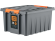 Контейнер особопрочный Rox Box PRO 36 (500х390х250 мм с крышкой и клипсами, антрацит) купить в Мурманске