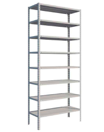 Стеллаж MS Strong 2550х1500х600 8 полок Стеллаж MS Strong 2550х1500х600 8 полок