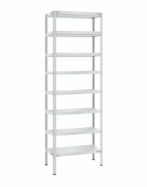 Стеллаж металлический Титан МС-500 2400х700х300 8 полок Стеллаж металлический Титан МС-500 2400х700х300 8 полок