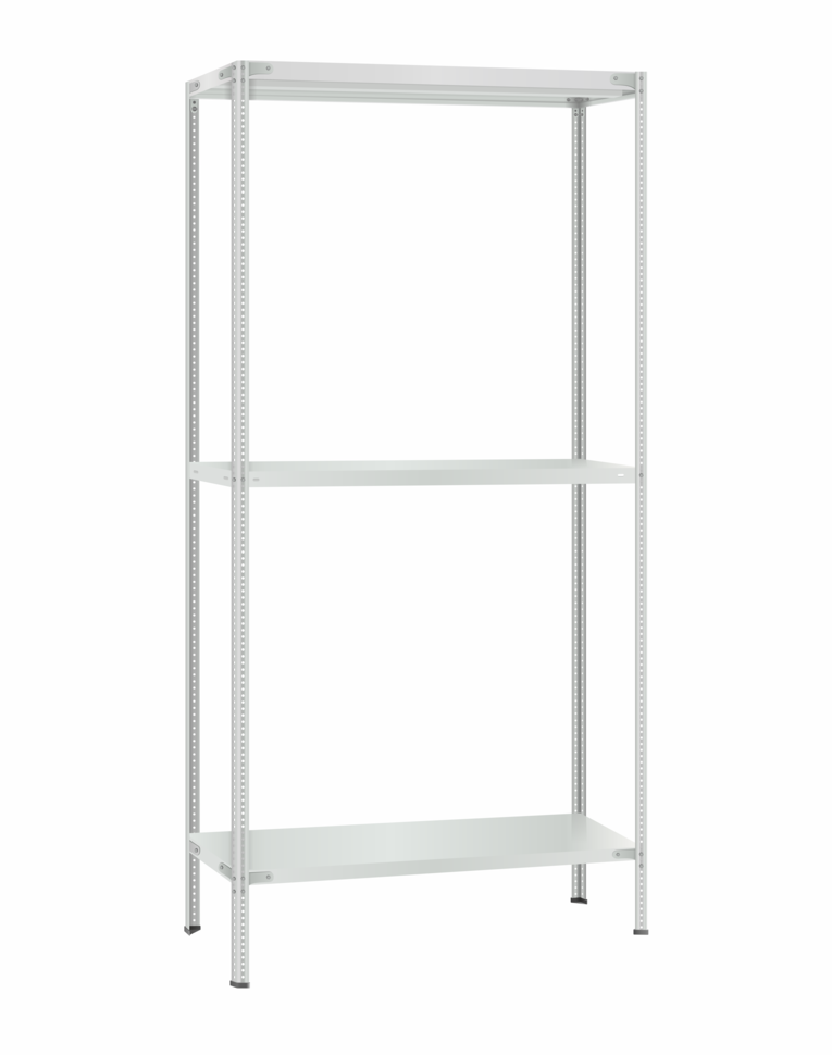 Стеллаж металлический Титан МС-500 3000х1000х600 3 полки купить в Мурманске Стеллаж металлический Титан МС-500 3000х1000х600 3 полки купить в Мурманске