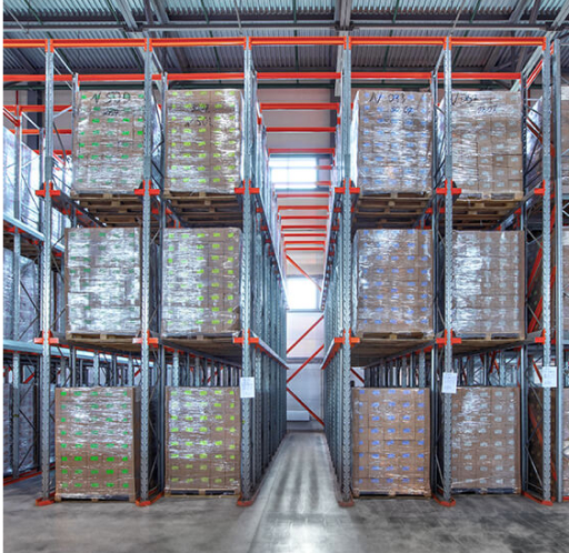 Стеллаж набивной паллетный (3000х1580х1800 мм), 1 линия, 2 яруса купить в Мурманске Стеллаж набивной паллетный (3000х1580х1800 мм), 1 линия, 2 яруса купить в Мурманске