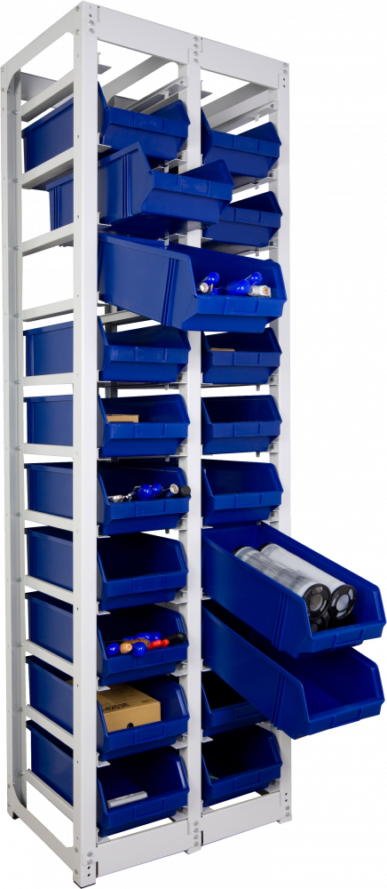 Стеллаж контейнерный двойной СТК-20.045.05.10 купить в Мурманске Стеллаж контейнерный двойной СТК-20.045.05.10 купить в Мурманске