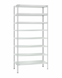 Стеллаж металлический Титан МС-500 3000х1000х600 8 полок Стеллаж металлический Титан МС-500 3000х1000х600 8 полок