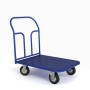 Тележка платформенная ТП 4 (г/п 550 кг, 1200x600 мм, колеса черная резина 200 мм) Тележка платформенная ТП 4 (г/п 550 кг, 1200x600 мм, колеса черная резина 200 мм)