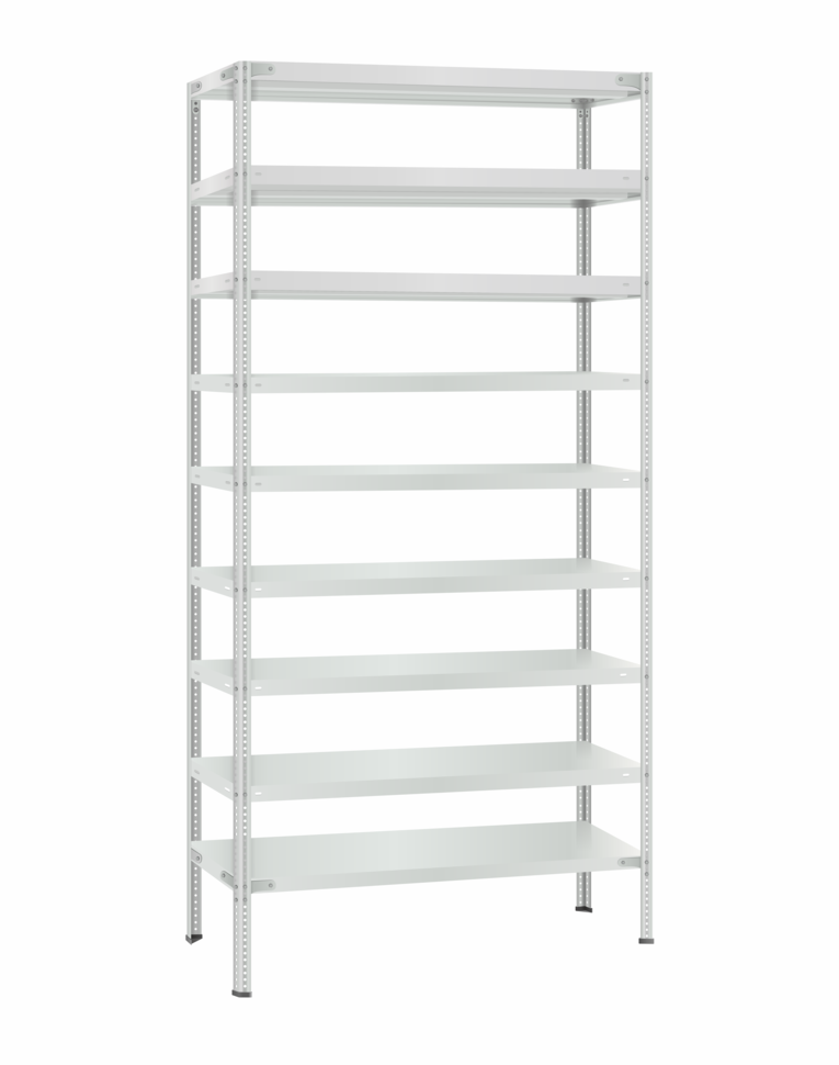 Стеллаж металлический Титан МС-500 3000х1000х600 9 полок купить в Мурманске