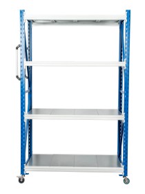 Стеллаж мобильный БиКом СТ-4 250x120x90 4 полки