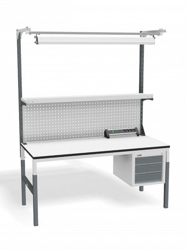 Стол монтажный ДиКом СР-М-150-05 ESD Пластик купить в Мурманске Стол монтажный ДиКом СР-М-150-05 ESD Пластик купить в Мурманске