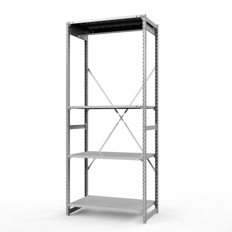 Стеллаж металлический ТСУ Универсал, 2500х1060х600 мм.Штанги: 1шт. Полки: металл усил. перф. 4 шт. купить в Мурманске Стеллаж металлический ТСУ Универсал, 2500х1060х600 мм.Штанги: 1шт. Полки: металл усил. перф. 4 шт. купить в Мурманске