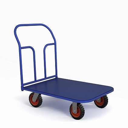 Тележка платформенная ТП 6 (г/п 550 кг, 1200x800 мм, колеса литая протекторная резина 200 мм) купить в Мурманске Тележка платформенная ТП 6 (г/п 550 кг, 1200x800 мм, колеса литая протекторная резина 200 мм) купить в Мурманске