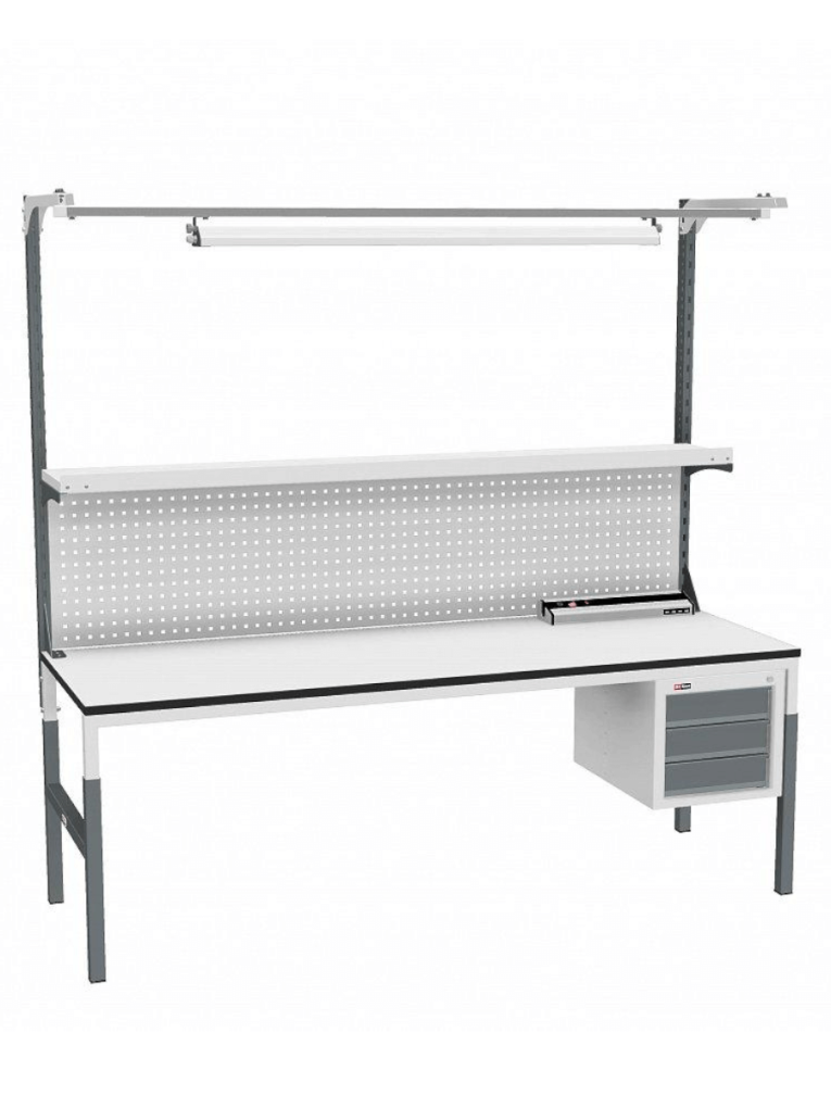 Стол монтажный ДиКом СР-М-200/90-05 ESD Пластик купить в Мурманске Стол монтажный ДиКом СР-М-200/90-05 ESD Пластик купить в Мурманске