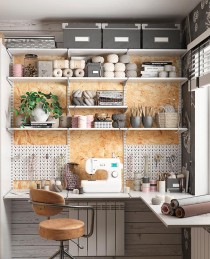 Гардеробная система Практик Home Мастерская 1 Гардеробная система Практик Home Мастерская 1